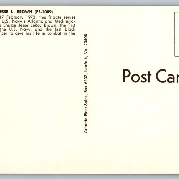 Postcard  Unposted  Warships [Frigates] Lot of 8 Historic Collection #1168 - Picture 16 of 16